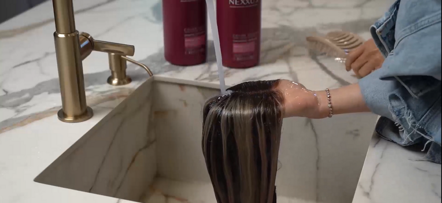 How to wash your wig at home